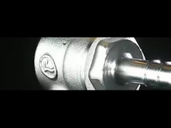 Nam x ống kết nối ống nhôm tay cầm đồng van khí