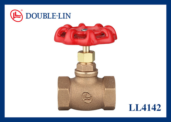 Van đồng cầu mặt bích kích thước 1/2" đến 2" ren BSP / NPT