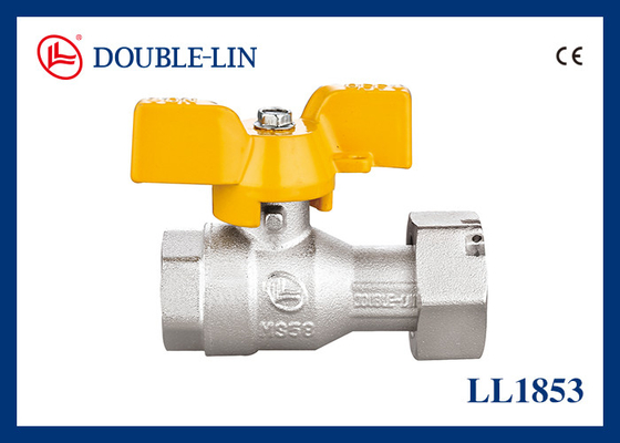Phụ nữ X Phụ nữ dài 72.5 PSI đồng van bóng T tay cầm