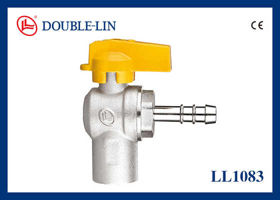Đầu nối ống X nữ, vòng đệm PTFE, van khí bằng đồng thau