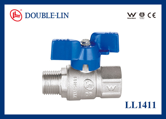 Đàn ông X Phụ nữ Long Thread 1/2 "DZR Brass Ball Valves
