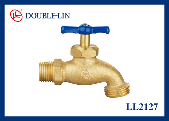 Vòi khóa đồng thau lạnh HPB 57-3 3/4" x 3/4"