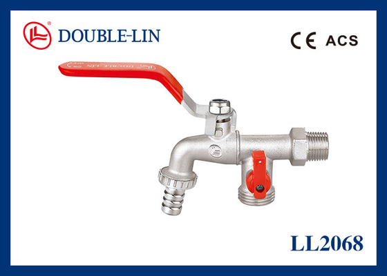Vòi nước đồng thau 1/2" x 3/4" x 3/4" cho máy giặt