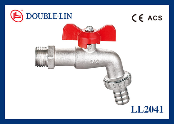 Tay cầm nhôm loại T, vòi nước bi đồng ISO228