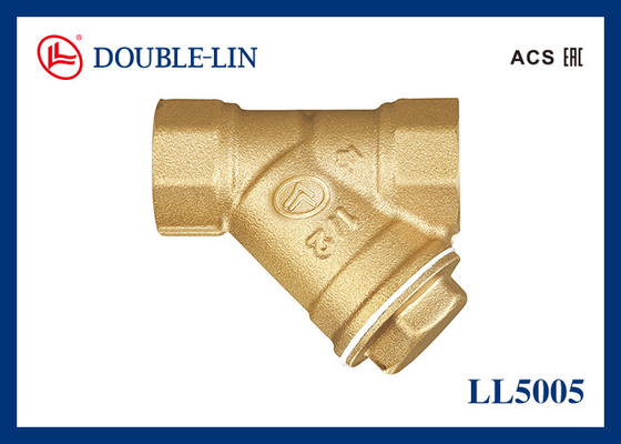Lọc Y bằng đồng thau 16 Bar ren DIN259, ren trong x ren trong từ 1/2 đến 4 inch