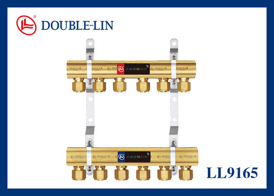 Ống góp đồng BS2779 ren 8 ngả 16 Bar 1 inch