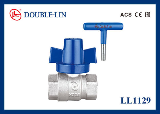 3/4 "đóng pin bóng đồng