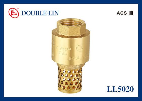 Van chân đồng 4 inch lò xo thép không gỉ ren trong 16 Bar
