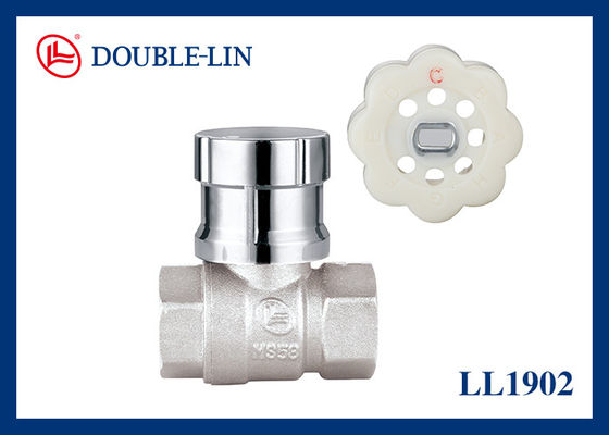 Van bi đồng khóa ren trong 1 inch x ren trong PN16