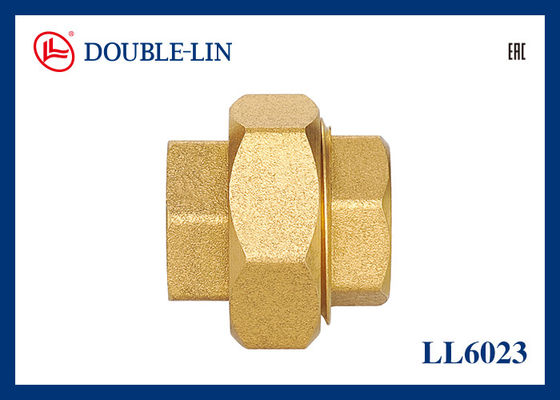 1/2 " đến 1 " Phụ nữ X Phụ nữ đồng 3 mảnh nối thẳng máy giặt phẳng