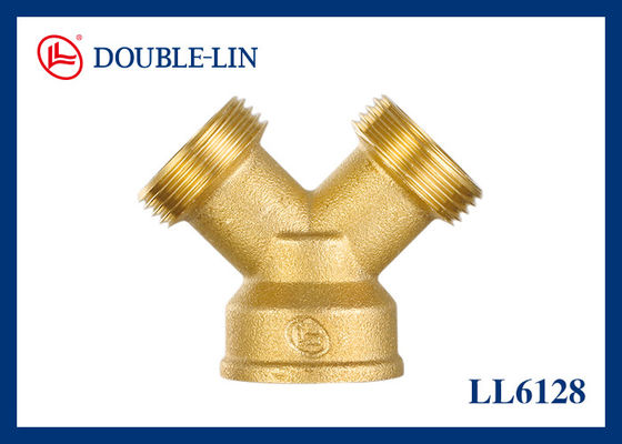 Đàn ông X Đàn ông X Phụ nữ 3/4 "Brass Y Connector