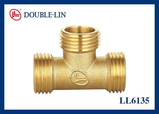 Tê đồng thau đực X đực X đực 1/2 " đến 1 "