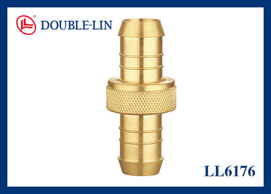 ISO228 Thread 3 Piece 3/4 "Brass Double Hose Connector