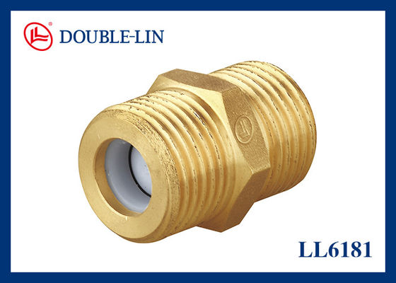 Đàn ông x Đàn ông núm vú 3/4 "Brass Threaded Fitting