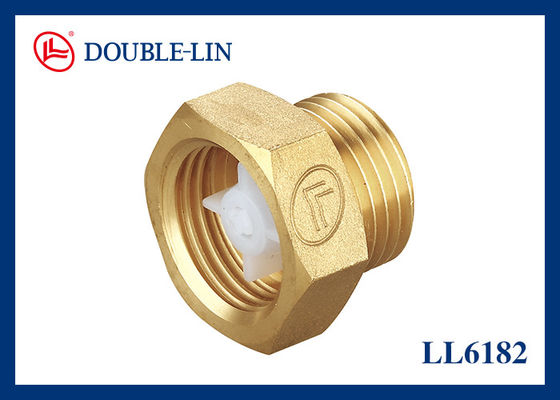 1/2 " đến 3/4 " nữ x nam đồng thẳng với van kiểm tra