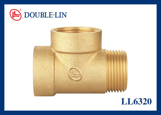 Phụ nữ X Phụ nữ X nam 1 "Tie Brass Threaded Fittings