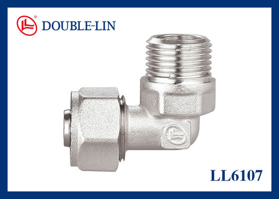 Cút nối ren đồng thau nén 1216 đến 2632 cho nam