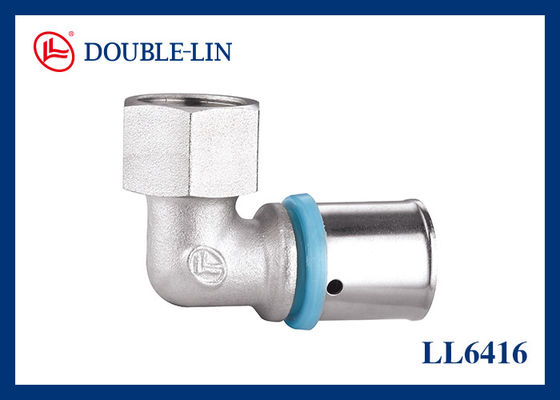 F1/2" × 16-2.0 Đồng Cổ tay nữ với hạt lỏng