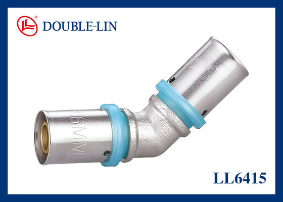 DIN 259 Thread HPB 57-3 đồng 45 độ khuỷu tay