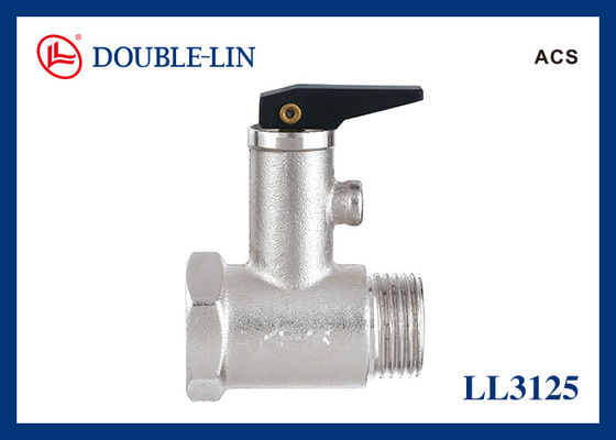 M1/2" Máy nồi hơi van cứu trợ an toàn với tay cầm đòn bẩy 116psi mở