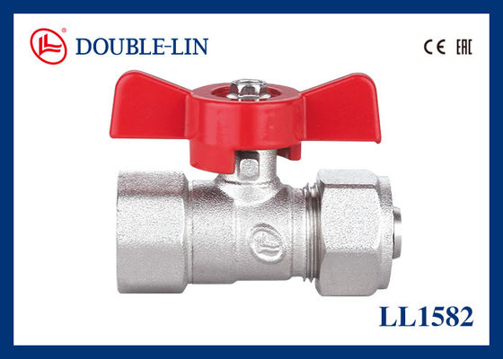 Kết nối đường ống PN25 Brass Ball Valves T Handle