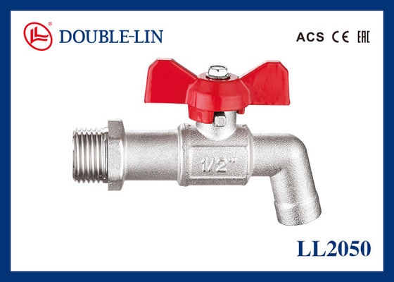 Máy cầm nhôm loại T Tiêu chuẩn ISO228 Brass Bib Tap BS2779