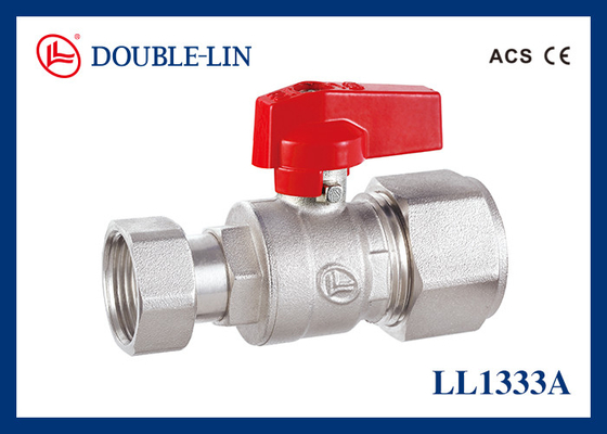 Van bi ống PEX-AL-PEX đa lớp F3/4'' với tay cầm nhôm