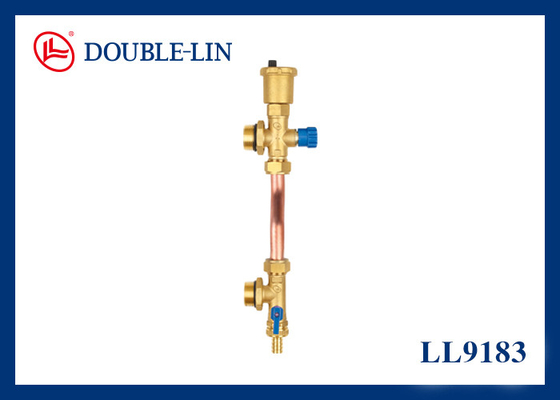 Đồng thau SIZE 1" Chênh áp Bypass 1.0Mpa