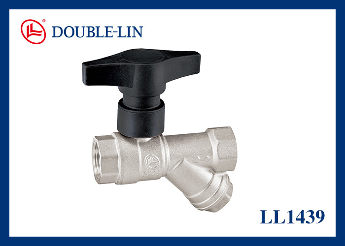 Bộ lọc tay cầm cao ghế PTFE 1 1 2 van bóng đồng để hoạt động trơn tru