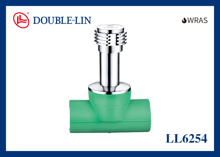 Van chặn tích hợp chắc chắn với tay cầm thép, chịu nhiệt độ từ -10°C đến 120°C