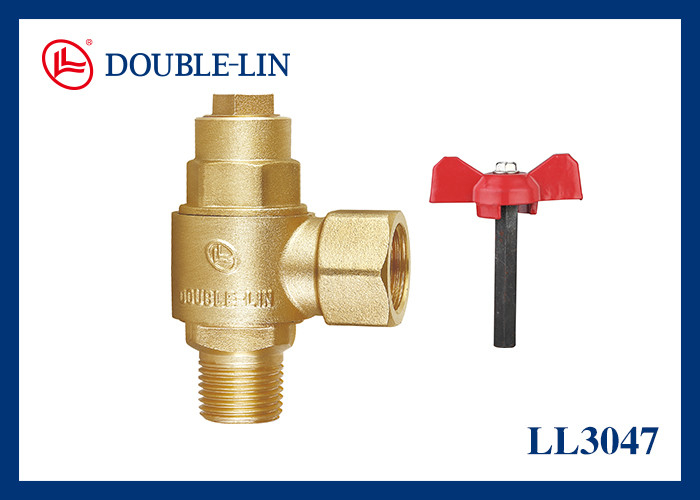 Van PTFE đa năng Vật liệu làm kín Van góc đồng thau 1/2" 3/4" 1" cho nhiều ứng dụng