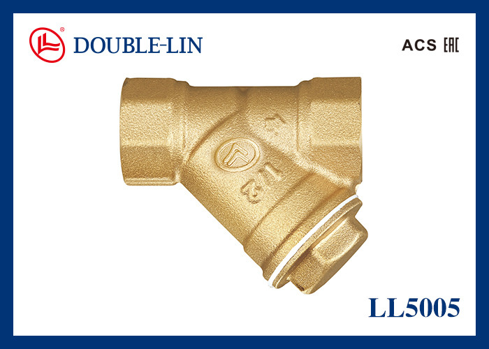 Lọc Y bằng đồng thau 16 Bar ren DIN259, ren trong x ren trong từ 1/2 đến 4 inch