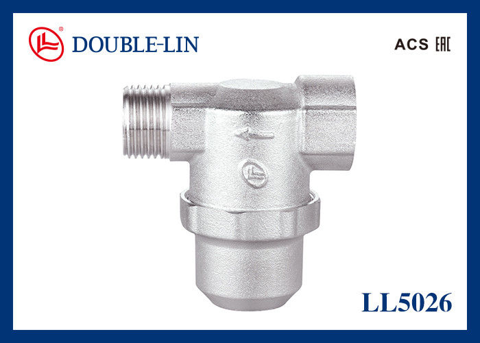 Bộ lọc bằng thép không gỉ ren trong x ngoài 1" T Strainer bằng đồng thau