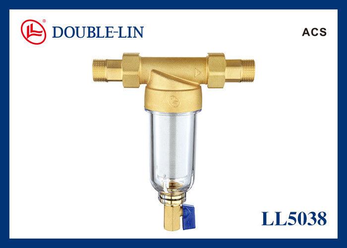 Đàn ông X Đàn ông 16 Bar 1/2 "Brass tự vệ sinh bộ lọc
