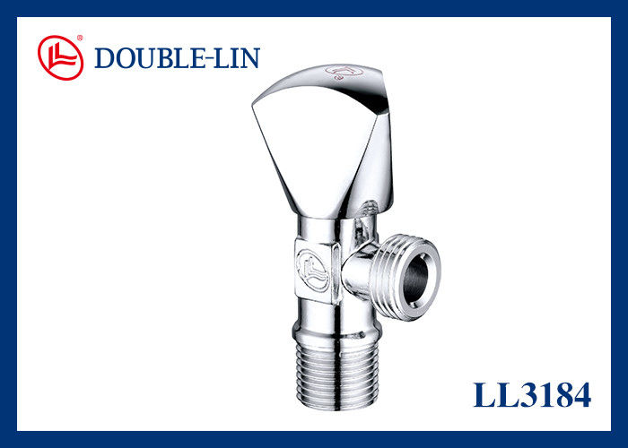 Tay nắm hợp kim kẽm loại nhẹ Van góc đồng thau 10 Bar