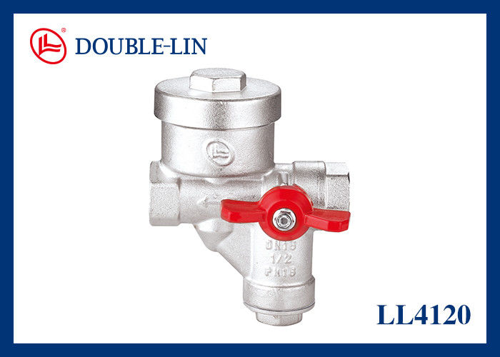 Van HVAC bằng đồng thau Tích hợp bộ lọc Giảm trái