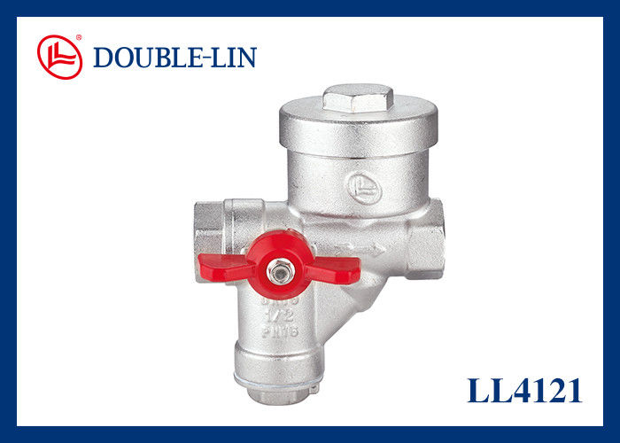 Van đồng thau F1/2''×F1/2'' Tích hợp bộ lọc, Giảm áp, Ren phải