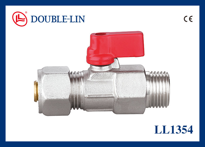 M1/2" X 16-2.0 Ventil bóng nhỏ bằng đồng 16 Bar (232 Psi)